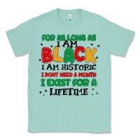 Seafoam black  lifetime Classic Tee - MaliasSmallBusiness