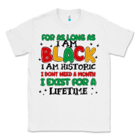 White black  lifetime Classic Tee - MaliasSmallBusiness