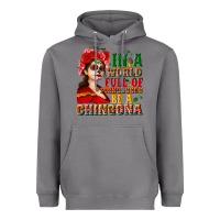 Storm In a world full of princesses be a chingona Heavyweight Hoodie - NancyCooperArtShop