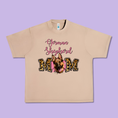 German Shepherd Mom Urban Heavy Tee Designed By Jasminsmagicworld