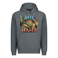 Rock Boy Mama western cactus Cowboy Premium Hoodie - HowdyJamesFarm