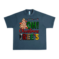 Midnight Navy oh Christmas tree's ado Urban Heavy Tee - AdoDesignShop
