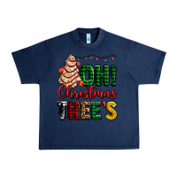 Navy oh Christmas tree's ado Urban Heavy Tee - AdoDesignShop