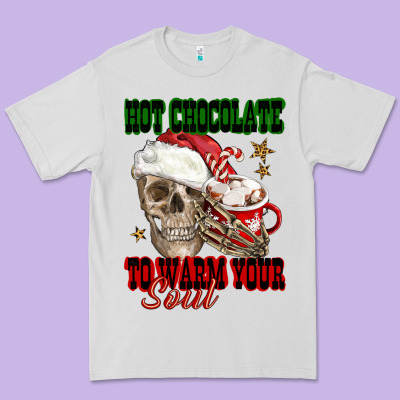 Hot Chocolate To Warm Your Soul Premium Tee Designed By Fadigitalartstudio