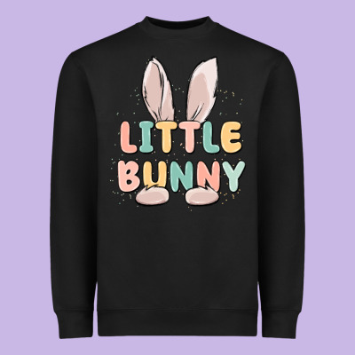 Little Bunny Malias Heavyweight Sweatshirt Designed By Maliassmallbusiness