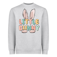 Heather Grey little bunny malias Heavyweight Sweatshirt - MaliasSmallBusiness