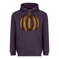 Plum American Football Pumpkin Heavyweight Hoodie - texasbilliewilder
