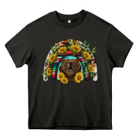Asphalt bear rainbow Heavy Core Tee - BarkalooDesign