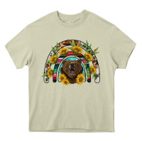 Mossy bear rainbow Heavy Core Tee - BarkalooDesign