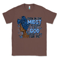 Chestnut even in the midst of may storm afro woman Classic Tee - MaliasSmallBusiness