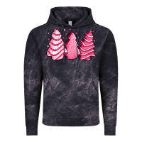 Pink Christmas Cakes Vintage Hoodie | Teevron