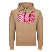 Vintage Coffee pink Christmas cakes Vintage Hoodie - Jasminsmagicworld