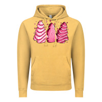 Vintage Mustard pink Christmas cakes Vintage Hoodie - Jasminsmagicworld