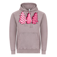 Vintage Zinc pink Christmas cakes Vintage Hoodie - Jasminsmagicworld