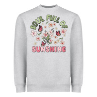 Heather Grey soul full of sunshine Heavyweight Sweatshirt - MaliasSmallBusiness