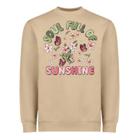 Mushroom soul full of sunshine Heavyweight Sweatshirt - MaliasSmallBusiness