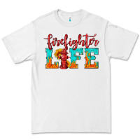 White firefighter life Premium Tee - HRA Design Shop