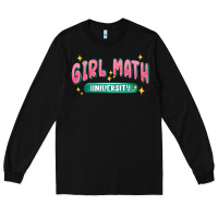 Black girl math university Long Sleeve Tee - MaliasSmallBusiness