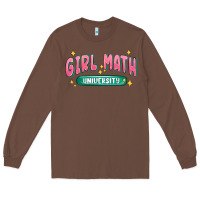 Chestnut girl math university Long Sleeve Tee - MaliasSmallBusiness