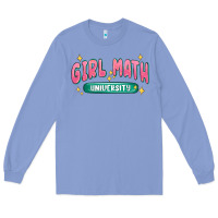 Colony Blue girl math university Long Sleeve Tee - MaliasSmallBusiness