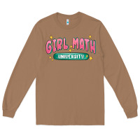 Toasted Coconut girl math university Long Sleeve Tee - MaliasSmallBusiness