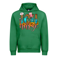 Emerald Western ICU Intensive Care Unit Nurse Urban Hoodie - FaDigitalArtStudio