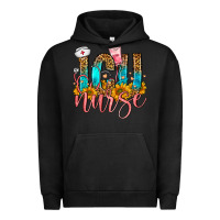 Pigment Black Western ICU Intensive Care Unit Nurse Urban Hoodie - FaDigitalArtStudio