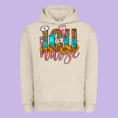 Western Icu Intensive Care Unit Nurse Urban Hoodie Designed By Fadigitalartstudio