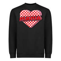 Black valentine mama Heavyweight Sweatshirt - MaliasSmallBusiness