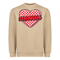 Mushroom valentine mama Heavyweight Sweatshirt - MaliasSmallBusiness