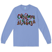 Colony Blue christmas vibes Long Sleeve Tee - JahusDesignShop