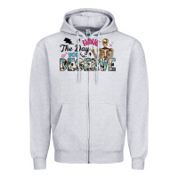 Heather Grey have the day you deserve Zipper Hoodie - Artiststas