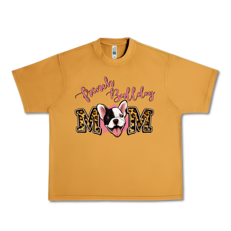 French Bulldog Mom Urban Heavy Tee by Jasminsmagicworld | Teevron