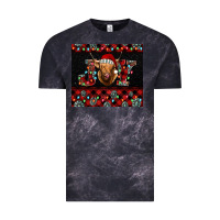 Cloud Black highland cow joy christmas tumbler Vintage Tee - Jasminsmagicworld