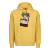 Antique Gold Cowboy killers cigarette package Premium Hoodie - HowdyJamesFarm