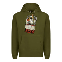 Army Green Cowboy killers cigarette package Premium Hoodie - HowdyJamesFarm