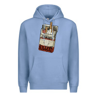 Colony Blue Cowboy killers cigarette package Premium Hoodie - HowdyJamesFarm