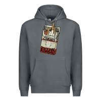 Rock Cowboy killers cigarette package Premium Hoodie - HowdyJamesFarm