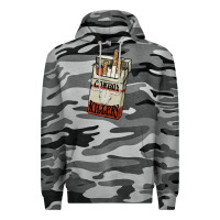 Slate Camo Cowboy killers cigarette package Premium Hoodie - HowdyJamesFarm