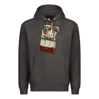 Smoke Cowboy killers cigarette package Premium Hoodie - HowdyJamesFarm