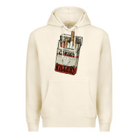 Tofu Cowboy killers cigarette package Premium Hoodie - HowdyJamesFarm