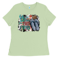 Matcha life is better in fılp flops Ladies Tee - SublimationCraftShop