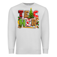 Dove Grey teacher christmas Premium Sweatshirt - texasbilliewilder