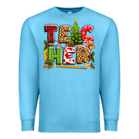 Ocean Blue teacher christmas Premium Sweatshirt - texasbilliewilder