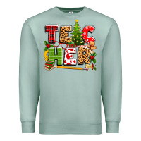 Seafoam teacher christmas Premium Sweatshirt - texasbilliewilder