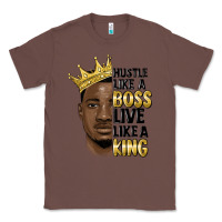 Chestnut hustle like a boss live like a king malia Classic Tee - MaliasSmallBusiness