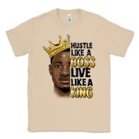 Mushroom hustle like a boss live like a king malia Classic Tee - MaliasSmallBusiness