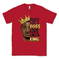 Red hustle like a boss live like a king malia Classic Tee - MaliasSmallBusiness