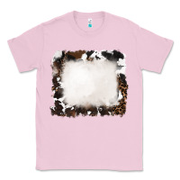 Bubblegum Pink cowhide frames background Classic Tee - RanaPortraitStore