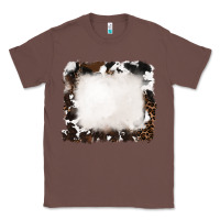 Chestnut cowhide frames background Classic Tee - RanaPortraitStore